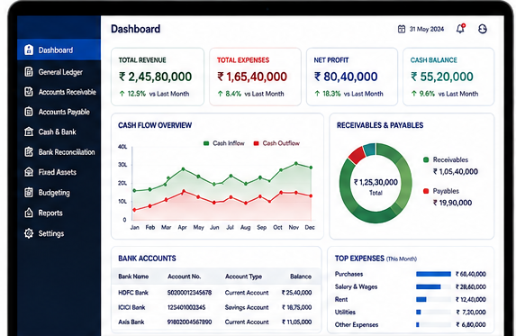 Yal FM - Accounting & Finance Management System